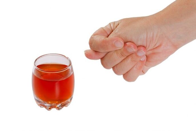 Absence of alcohol